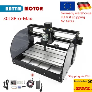 3 Axis 3018 Pro Max CNC Mini mill Laser graval Machine GRBL Control with ER11 collet and MPG off line Controller