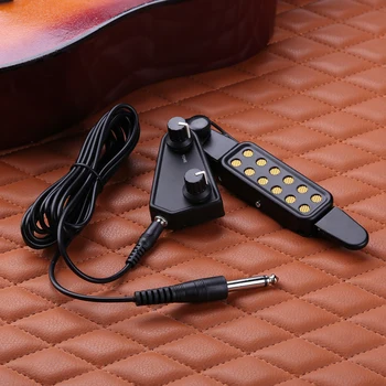 Akustična i klasična gitara soundbox zvučne rupe s kontrolom glasnoće tonova gitare soundbox soundbox zvučne rupe magnetski pretvarač