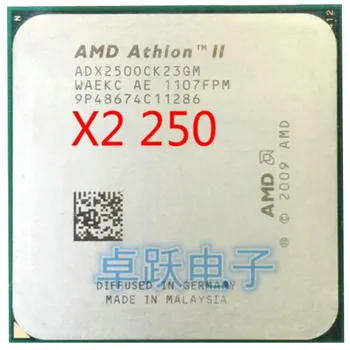 AMD Athlon II X2 250 procesor 3.0 Ghz, 2 Mb L2 Cache Socket AM3 dual-core raspršene dijelove procesora besplatna dostava