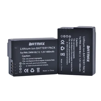 Batmax DMW-BLC12 DMW-BLC12E DMW-BLC12PP baterija+USB dvostruki punjač za Panasonic DMC-GH2 G5 G6 V-LUX4 DMC-GH2 FZ1000