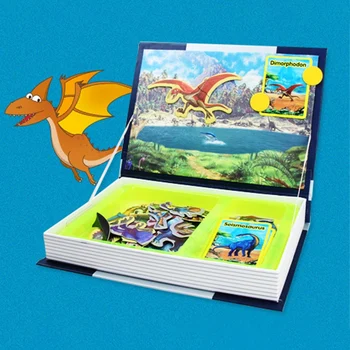 Coolplay dječje лигентная нетическая knjiga 3D puzzle Slagalica Brain Training Game edukativne igračke za djecu poklon