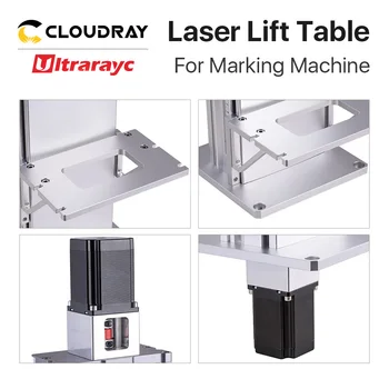 Laser vlakana Ultrarayc маркируя dio osi Z Tifting Visina stola 500 & 800mm sa motorom za dio obilježavanja vlakana DIY 1064nm