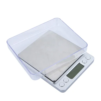 Mini elektronska vaga nakit skala kuhinja prijenosni saldo digitalni vaganje džep vage 500 g/0,01 g