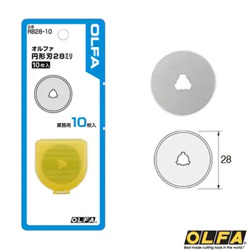 OLFA RB28-10 zamjena oštrice rotary rezač pile 28 mm 10 kom.