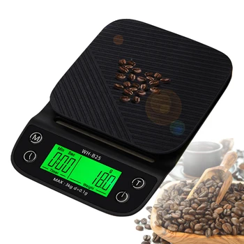 Svakodnevne kuhinjske vage kap kave skala 3 kg / 0,1 g e dodataka prehrani Vage mjerni alat za kuhanje pečenje Vaga
