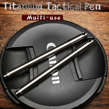 Titanium Mini Taktički Pen Self Defense Outdoor EDC Tool 