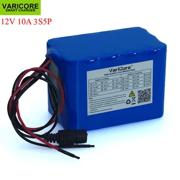 VariCore novi zaštita veliki kapacitet 12 V 10Ah 18650 punjiva litij baterija 12 v, 10000 mah kapacitet s BMS