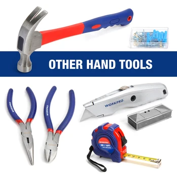 WORKPRO 160PC Tool Set 2019 New Home Tool Set Househould Tool Kits