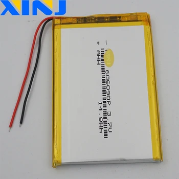 XINJ 3.7 V 4000mAh li-polimer baterija baterija baterija baterija baterija LiPo 606090 za PSP PS5 GPS PDA MID PSP Phone PDF Power bank prijenosni DVD